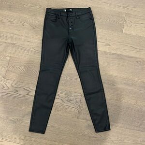 Kut from the cloth black coated pants. Sz 8